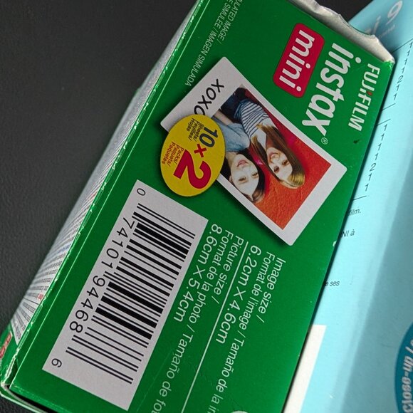 Fujifilm Instax Mini 9 Instant Camera - Ice Blue - With 2 packs film exp 2021 - Picture 8 of 9